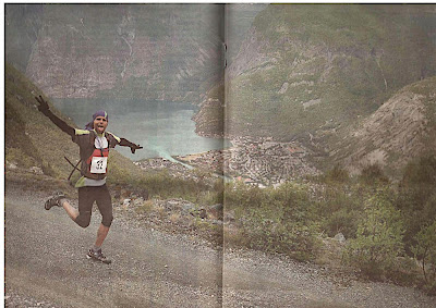 Photo intérieure du journal local, le Sogn Avis sur le Raid des Trolls - N131 - 10 juillet 2008