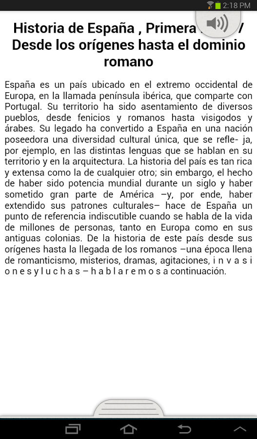 historia del espaГ‘a