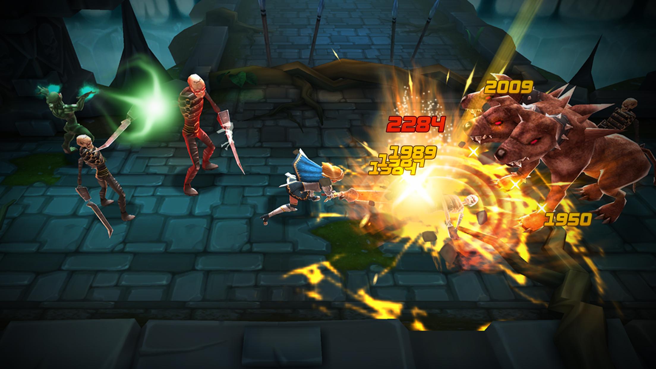 Android application BLADE WARRIOR: 3D ACTION RPG screenshort