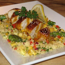 Lemon Chicken With Honey and Saffron, Elegant and Good!