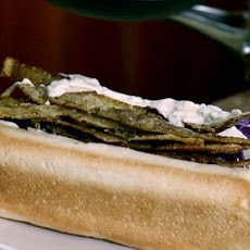 Grilled Bratwurst with Braised Cabbage