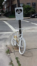 Memorial for killed Cyclist