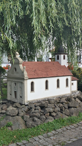 Modell der Kirche Kranlucken 