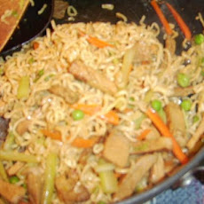 Pork and Vegetable Lo Mein