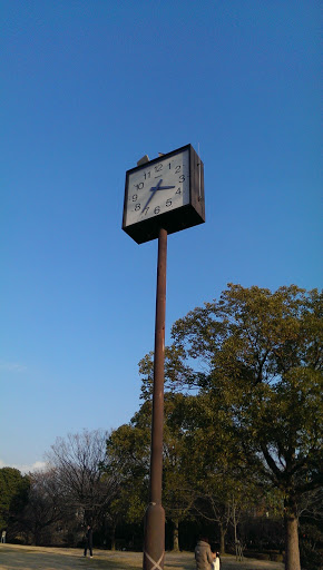 Clock in Irigaike Park