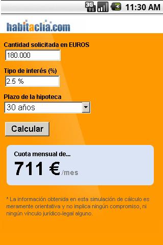 Calculadora Hipotecas