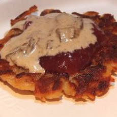 Norma's Magic Mushroom Latkes