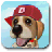 Let's be dog!!(puppy, pet) mobile app icon