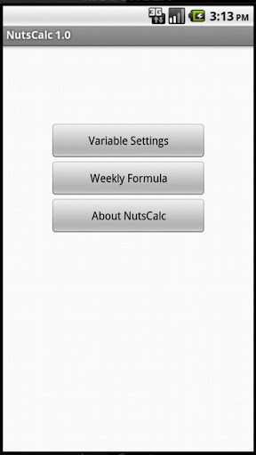 NutsCalc Plant Food Calculator