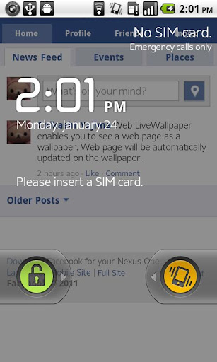 Web LiveWallpaper Pro