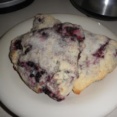 Fresh Raspberry Scones