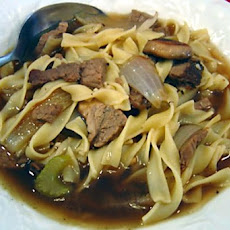 Leftover Roast Beef Soup (Leftover Steak Too!)