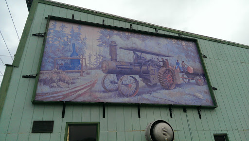 Case Steam Traction Engine 1907 Mural