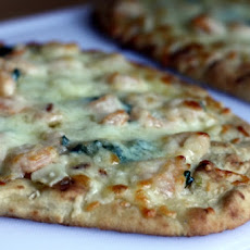 Personal Shrimp Scampi Pizzas