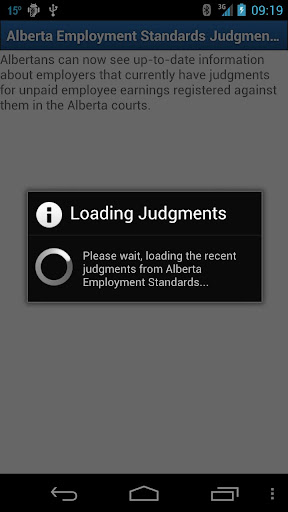 Alberta Employment Judgments