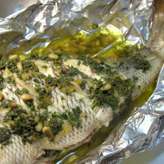 Lemon and Parsley Whole Baked Fish