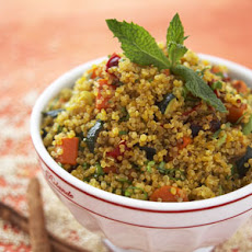 Quinoa with Butternut Squash, Cinnamon and Mint