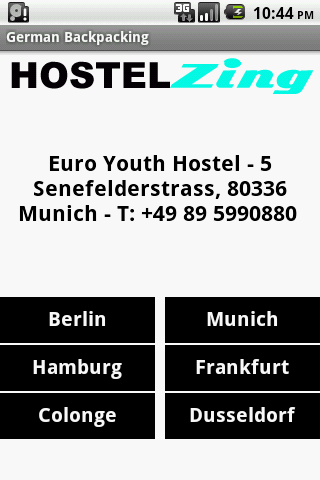 【免費旅遊App】Hostel Zing Germany-APP點子