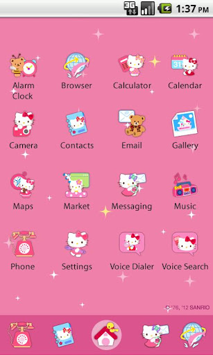 【免費個人化App】Hello Kitty Luxury Theme-APP點子