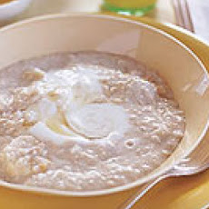 Oatmeal with 'Nanas and PB
