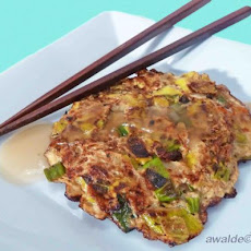 Japanese Negi (leek) Patties
