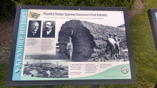 Log Boom Park - Plentiful Timber Sparked Kenmores First Industry