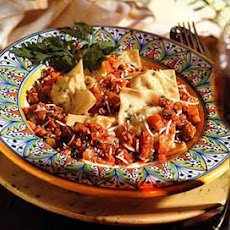 Potato-and-Sausage Torrelli with Ragù
