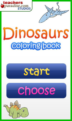 Dinosaurs Coloring Book