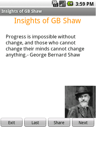 George Bernard Shaw Wisdom