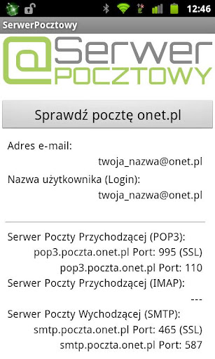 【免費工具App】SerwerPocztowy - Poczta e-mail-APP點子