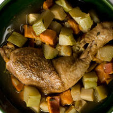Spicy Chicken and Chayote Jamaican Stew Recipe