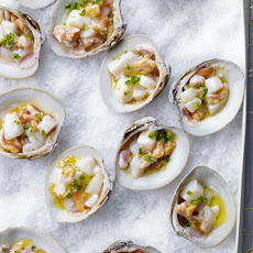 Crudo on the Half Shell