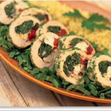 Stuffed Chicken Breast With Veggies and Sun-Dried Tomato