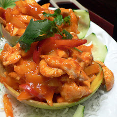 Sweet and Sour Mango Chicken  S-C-J