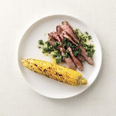 Steak With Chimichurri Sauce
