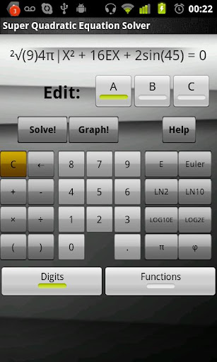 Quadratic Equation solver