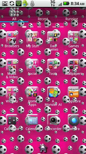 【免費個人化App】Soccer Girls GO Launcher EX-APP點子