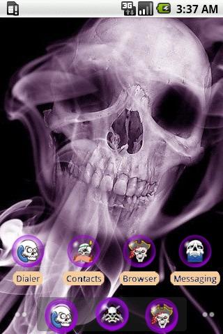 Ghost Skull [SQTheme] for ADW