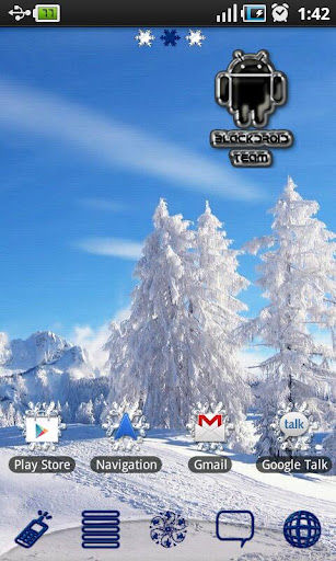 White Winter Theme