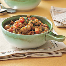 Curried Lentil and Chickpea Stew