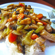 Honey Nut Pork or Chicken Stir-Fry