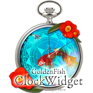 金魚の時計ウィジェット2.apk 1.0