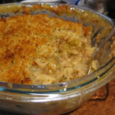 Tuna Mornay With Orange and Leek