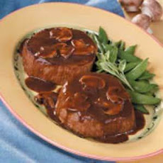 Beef Filets with Portobello Sauce