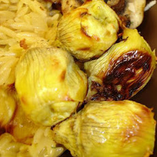 Plain Roasted Artichoke Hearts