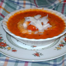 Roast Tomato and Basil Soup With Olive Oil Toasts