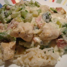 Parmesan Chicken and Broccoli