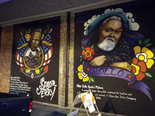 Sailor Jerry and Rollo Mural