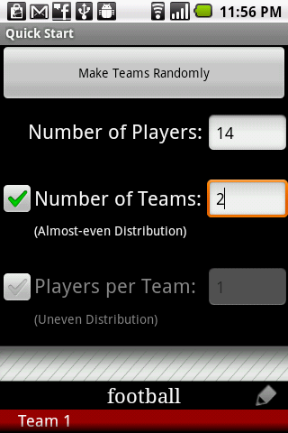 Quick Team Picker Lite