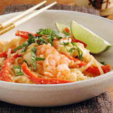 Thai Noodles with Peanut Sauce